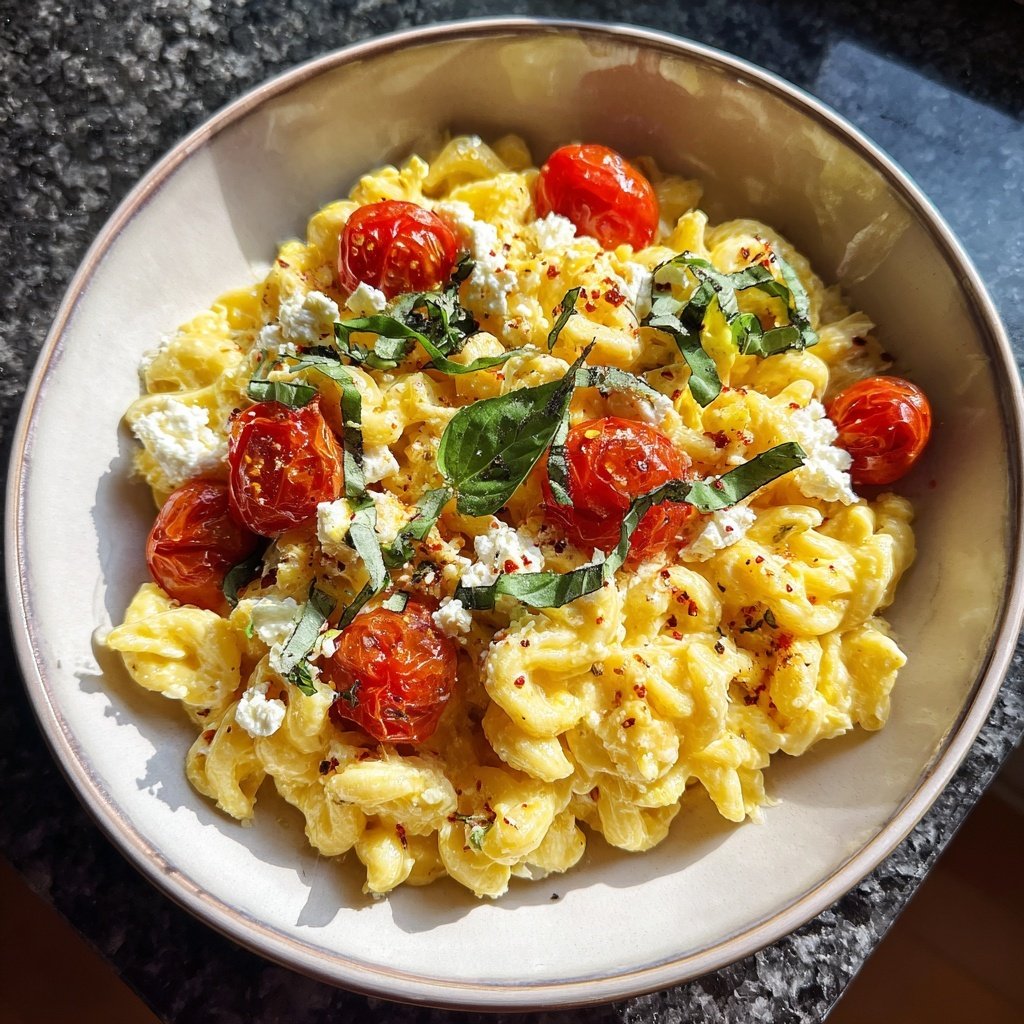 Pasta Mit Tomaten Und Feta