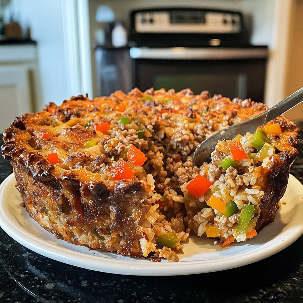 Hackfleisch Reis Pfanne