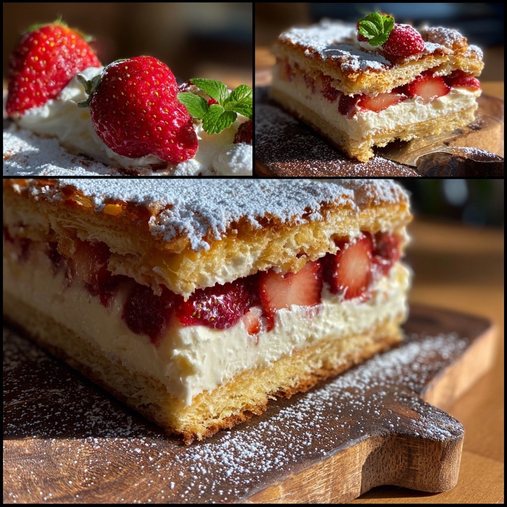 Erdbeer Quark Schnitten