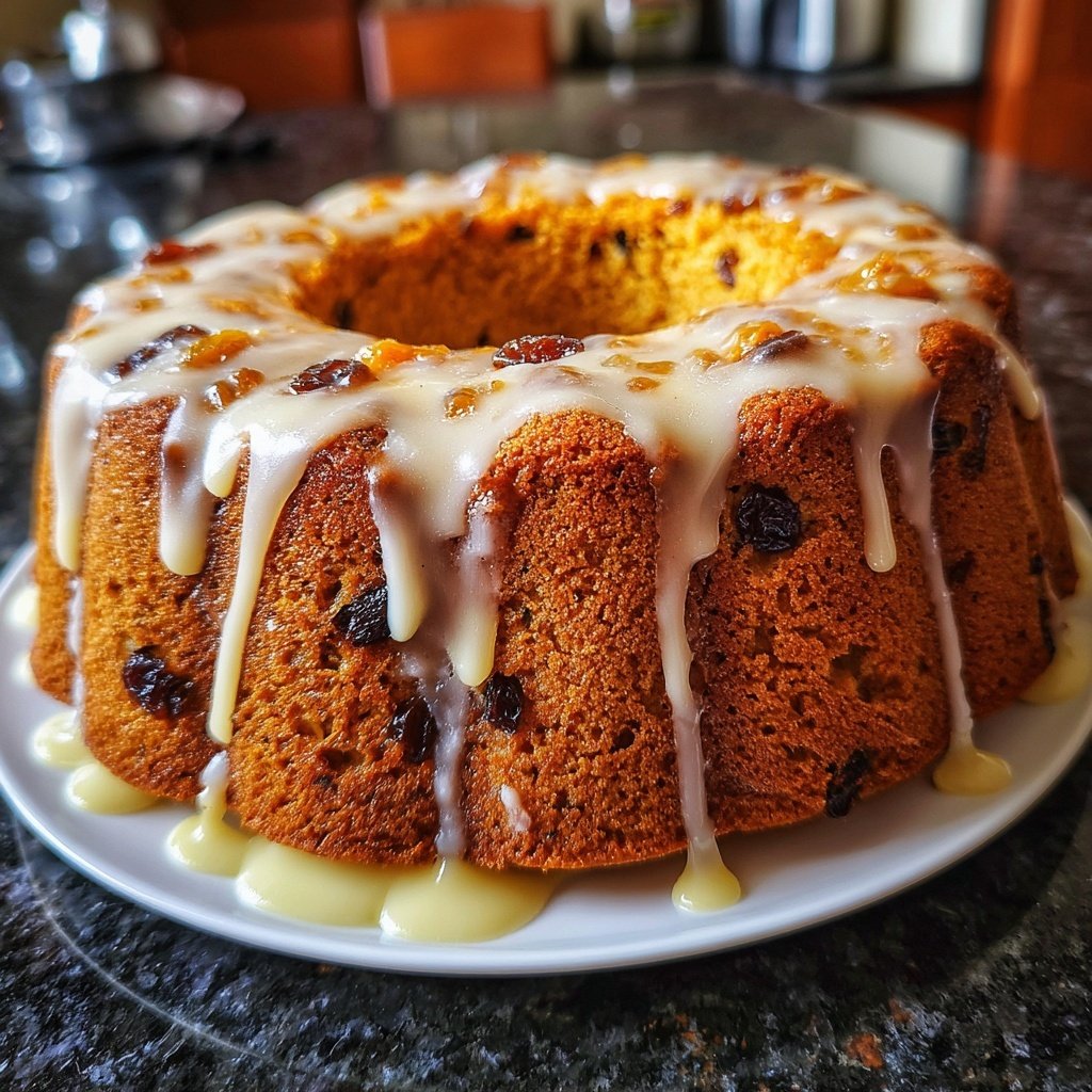Karottenkuchen Mit Rosinen